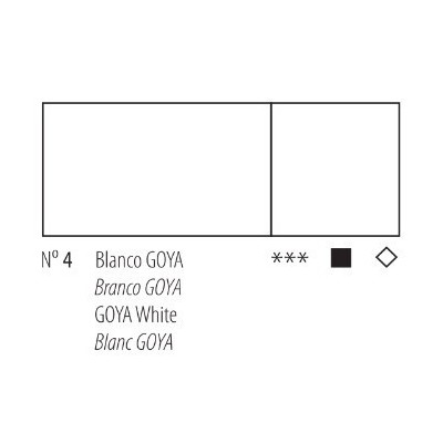 Acrílico Goya: Nº4 Blanco Goya