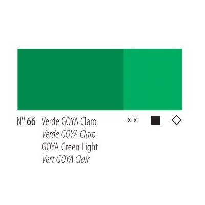 Acrílico Goya: Nº 66 Verde Goya claro