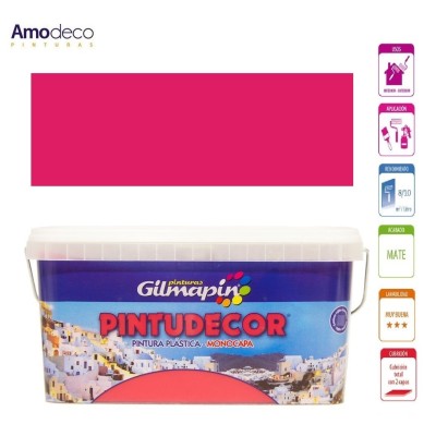 PINTURA MONOCAPA MATE PINTUDECOR Pintura plástica interior exterior GILMAPIN