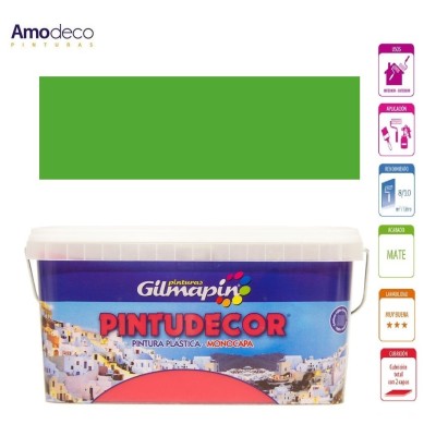 PINTURA MONOCAPA MATE PINTUDECOR Pintura plástica interior exterior GILMAPIN