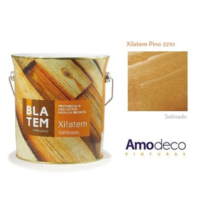 XILATEM SATIN FINISH PROTECTORS OPEN PORE for wood treatment with UV filters. BLATEM