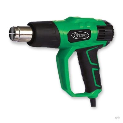 HOT AIR GUN DELUXE + CASE 2000 W HOFFTECH Ideal for paint removal, soldering etc.