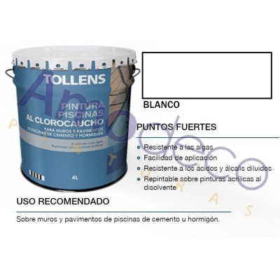 Alp pools chlorinated rubber paint