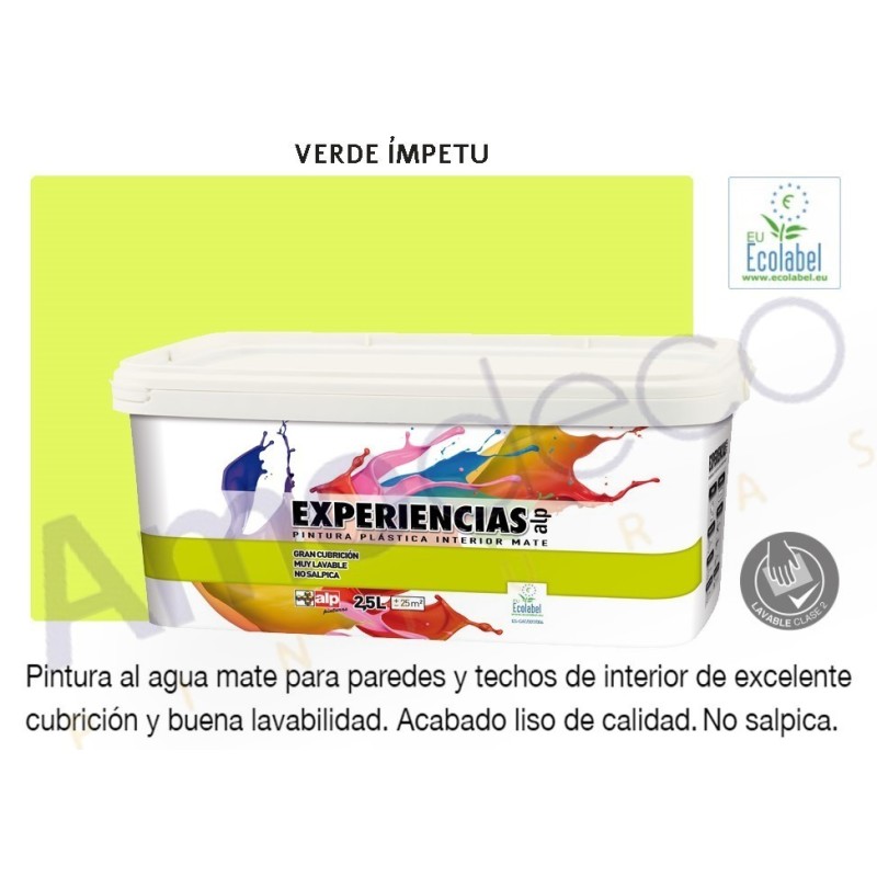 PINTURA PLÁSTICA MATE PARA INTERIOR PAREDES Y TECHOS CON ANTIMOHO DURAVAL